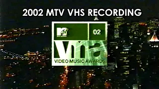 MTV 2002 VHS Recording (Cribs, VMAs: Incomplete W/Commercials)