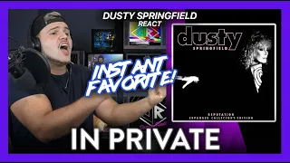 First Time React IN PRIVATE Dusty Springfield (WOW INCREDIBLE!) | Dereck Reacts