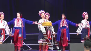 Zespół Gorytsvit z Ukrainy. XI VISTULA FOLK FESTIVAL 2023 PŁOCK. Podolszyce Park Północny.