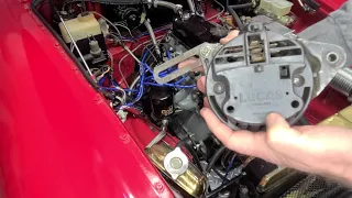 1977 MGB Roadster Alternator replacement - not charging