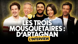 L'INTERVIEW - L'équipe des TROIS MOUSQUETAIRES (François Civil, Vincent Cassel, Romain Duris...)