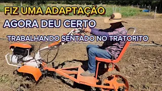 VAMOS FAZER NOVO PLANTIO.   MOTOCULTIVADOR STIHL MH 710. ESSE É BRUTO. VEJA O QUE ELE FEZ.