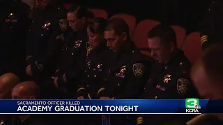 Sacramento police academy cadets honor fallen officer during graduation