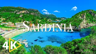 FLYING OVER SARDINIA (4K UHD) - Calming Music Along With Beautiful Nature Videos - 4K Video Ultra HD