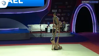 Women's group Israel - 2019 Acro Europeans, all-around final