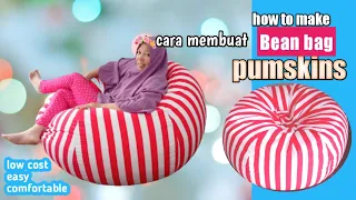 cara membuat  Bean bag pumpkins /DIY