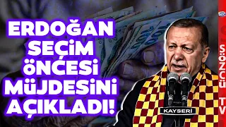 Erdoğan Emekliye Seçim Öncesi Müjdesini Kendisi Açıkladı! Alınan Maaşa Göre...