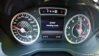 Mercedes A45 AMG Launch Control 0-150 km/h