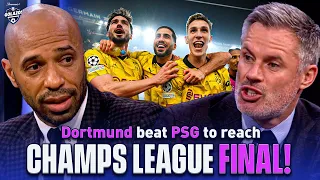 Henry, Carragher & Micah react as Dortmund reach UCL final! 🟡 | UCL Today | CBS Sports