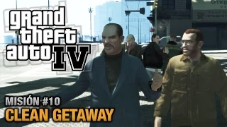 GTA 4 - Misión #10 - Clean Getaway (Español - 1080p 60fps)