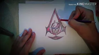 Как нарисовать знак из игры Assasin's creed