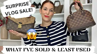 VLOG SALE, LEAST USED OF 2023 👜 & bags I've sold and why