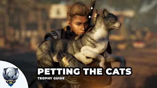 Petting the Cats in Assassin's Creed Valhalla's, The Siege of Paris | Pat the Cats Trophy Guide