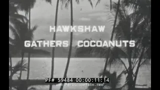 1930s HONOLULU, HAWAII TRIP HOME MOVIE   WAIKIKI, SURFING, U.S. ARMY FORT SHAFTER (REEL 9) 59484