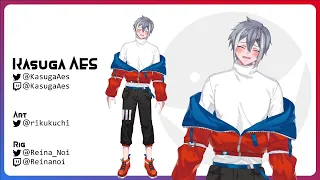 Kasuga Aes Live2D Rigging Showcase