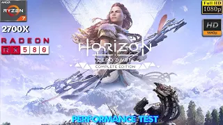 Horizon Zero Dawn 1080p & 1440p Gameplay Performance Test | Ryzen 7 2700X + RX 580 4GB