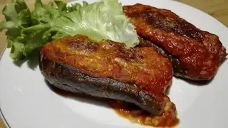 MELANZANE RIPIENE ALLA CALABRESE SENZA FRITTURA // STUFFED EGGPLANTS CALABRIAN STYLE WITHOUT FRYING