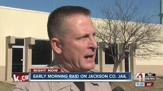 Early morning raid on Jackson County Jail