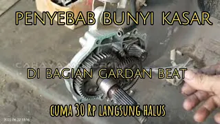 PENYEBAB BUNYI KASAR DI BAGIAN GARDAN BEAT IJEKSI