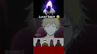 Naruto squad reaction on lucky denji 😂😂