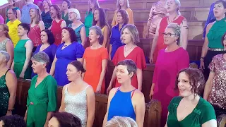 Look of Love - Take It To The Bridge, Hebden Bridge's pop choir, in concert, 17 June 2023.