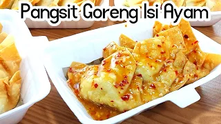 1 RESEP HASIL BANYAK‼️ENAK BANGET, PANGSIT GORENG ISI AYAM | USAHA RUMAHAN MODAL KECIL LARIS MANIS