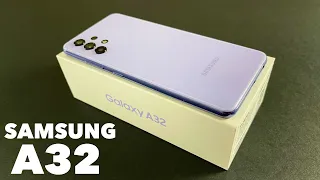 Unboxing SAMSUNG Galaxy A32 - Awesome Violet