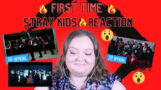 First Time STRAY KIDS REACTION! [ALL IN] / BACK DOOR / GOD'S MENU "神메뉴" MV Reactions!