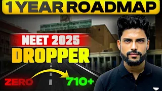 Enter Into AIIMS Delhi in 1 Year | Study Plan to Get 700+ for NEET 2025 Dropper | Prateek Jain