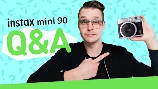 INSTAX MINI 90 // ВОПРОСЫ И ОТВЕТЫ