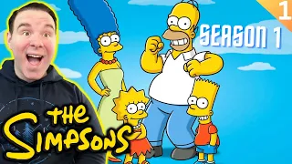 I Watched The Movie.. Now The Show! | The Simpsons Reaction | Season 1 Part 1/4 FIRST TIME WATCHING!