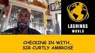 CHECKING IN WITH SIR CURTLY AMBROSE