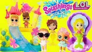 New SPLASHLINGS Dreamtime Shell Splashlings Realms LOL Surprise Pearl Pool Party