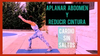 RUTINA Para APLANAR ABDOMEN y REDUCIR CINTURA/ #Cardio Sin IMPACTO |30 Min/ DE PIE #athome