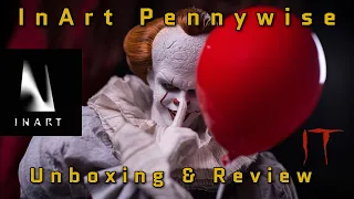 InArt Pennywise Deluxe Unboxing & Review | Queen Studios 1/6th Scale Figure