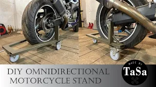 DIY Omnidirectional motorcycle stand