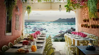 Seaside Café Vibes | Hygge Breakfast by the Turquoise Waters