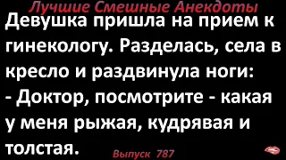 Посмотрите - какая у меня рыжая, кудрявая и толстая. Лучшие смешные анекдоты. Выпуск 787