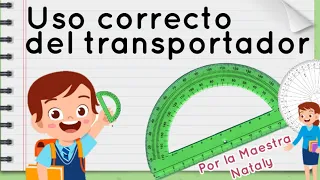 Uso correcto del transportador