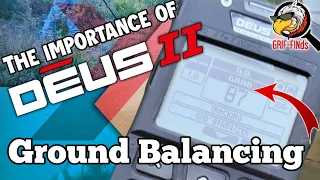XP Deus II (2) How to Ground Grab, do Ground Tracking & the importance of it with Ground Stabilizer