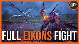 Final Fantasy 16 Eikons Fight | Ifrit vs Garuda