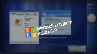 Microsoft Longhorn Build 4029