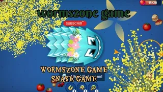 wormszone game full video 📹 | snake game | supar gamer #gaming #wormszone #snakegame #youtube