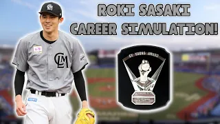 ROKI SASAKI CAREER SIMULATION! FUTURE CY YOUNG WINNER? (MLB The Show 23 Franchise)