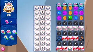 Candy Crush Saga LEVEL 1148 NO BOOSTERS™ (selective redesign)
