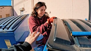 Dumpster Diving at Retail Shops in a New City!