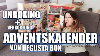 ADVENTSKALENDER 2021| DEGUSTA BOX | MUKBANG | UNBOXING MIT MEINEM MANN | SPOILER ALARM |