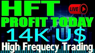 Profit 14.000.00 U$ TODAY /BEST HFT (High Frequency Trading) best SYSTEMA CHALLENGE FUNDING MFF FTMO