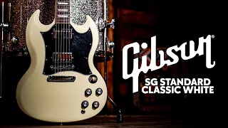Peach Picks! | Gibson SG Standard | Classic White *U.K. Exclusive*