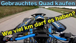 Laufleistung gebraucht Quad / Wie viel km / Quad-Vlog ToxiQtime